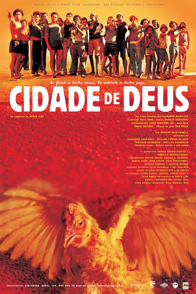 O filme ‘Cidade de Deus’ é mundialmente considerado um dos melhores filmes das últimas décadas